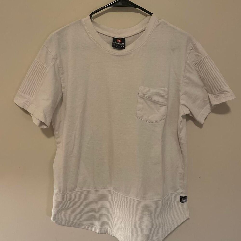 Southpole Men's White T-shirt